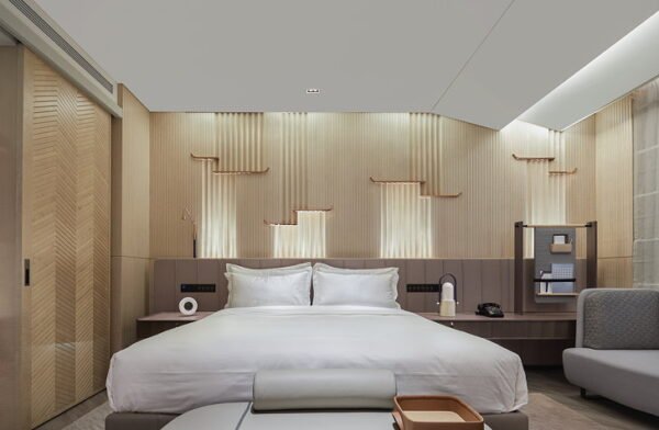 Double Bed Furniture Set Hotel Furniture